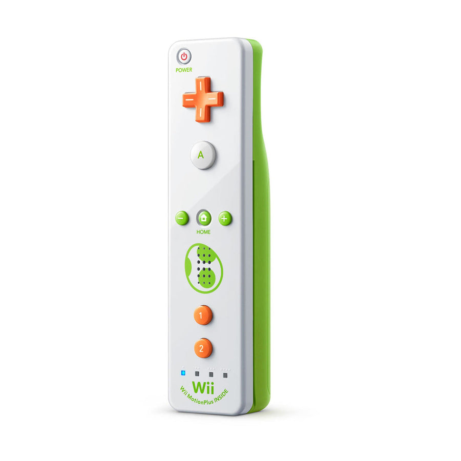 Wii Remote Controller with Motion Plus Inside - Club Nintendo Yoshi - No jacket or strap