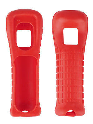 Wii Remote Controller Silicone Jacket Case - Red