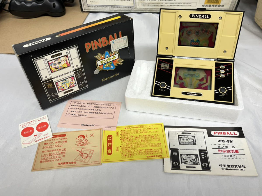 Pinball - Nintendo Game & Watch Boxed Japanese