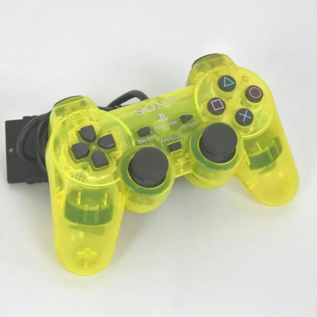 Sony Dualshock PS2 Controllers - Lemon Yellow - Grade Parts