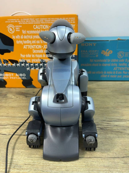 Sony Aibo ERS-210 Silver Robot Dog