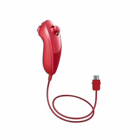 Nintendo Wii Nunchuk Controller - Red