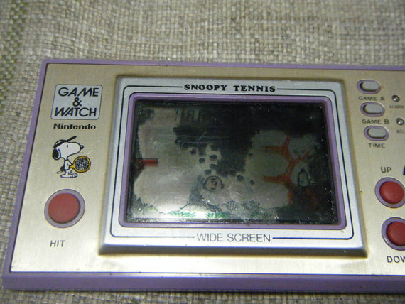 Snoopy Tennis – Nintendo Game & Watch