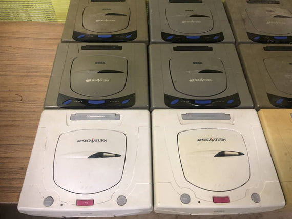 Sega Saturn NTSC-J Consoles x 9 and Controllers x 3