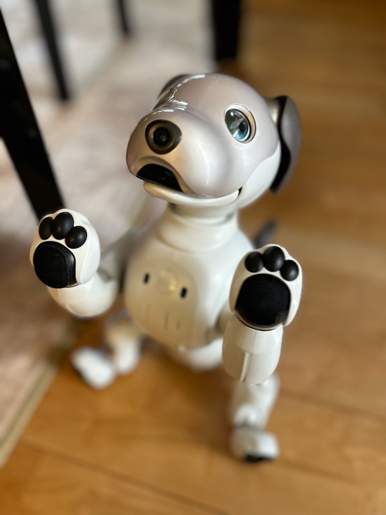 Sony Aibo ERS-1000 White Robot Dog